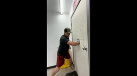 Guys Play Punching Version of Battleship