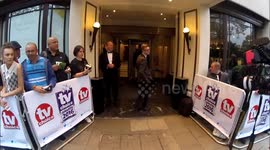 Danielle Armstrong, Fern Mccann and Jamie Borthwick at the TV Choice Awards