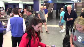 Olympic Gold Medal Gymnast Aly Raisman arrives at LAX Airport in Los Angeles, Ca