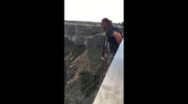 Augie Rollover BASE jump