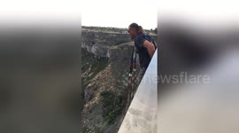 Newsflare Edit - Augie Rollover BASE jump