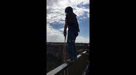 Kyle Horton Rollover Base Jump