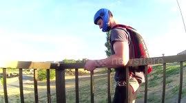 Training a brand new BASE JUMPER