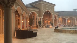Hurricane Hermine rain at Casa Bella Estate in Florida