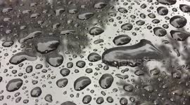 Droplets of water: a force of destruction