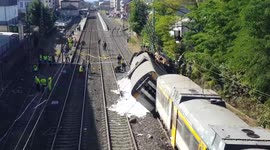 British tourist reportedly killed after train derails in Galicia, Spain