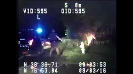 MVA with Fire & Rescue - Police Dash Camera - Charles County, Maryland (U.S.A.)
