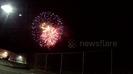 Fireworks at Atlas Fire Company Tyrolean Festival #3