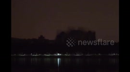 Building demolished in China to improve scenery