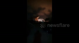 Syria: Israeli warplanes carried out airstrikes on an air defence base on the southern outskirts of Homs city