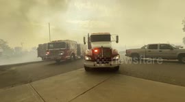 US: TCU September Lightning Complex Fire Ravages Northern California