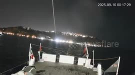 Tunisia: MOMENT - Global Sumud Flotilla reports 2nd drone attack on vessel