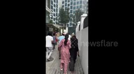 Nepal: Kathmandu Protesters Damage Building