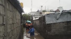 Heavy floods kill two, disrupt hundreds of households in Indonesia's Bali (2)