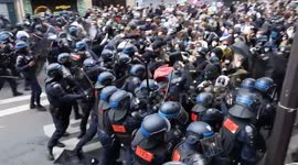 Nearly 200 arrested in France as 'Block Everything' protests sweep country