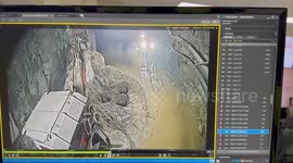 Workers trapped as landslide crashes into mine during floods in Indonesia