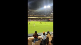 Girl Gets Tackled by Security Guards on the Padres Field