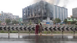 Violent protests leave widespread damage in Nepal’s capital Kathmandu