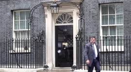 Israeli president Herzog meets UK prime minister Starmer at 10 Downing Street