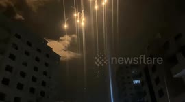 Israeli army fires illumination flares over eastern, western Gaza