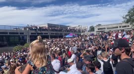 US: Audience Flees After Charlie Kirk Shooting at Utah Valley University