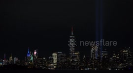 'Tribute in Light' tested in New York City ahead of 24th anniversary of 9/11 attacks