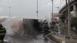 At least 3 killed, 70 injured in Mexico City gas tanker explosion