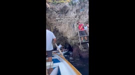 Blue grotto glows in viral travel clip — Traveler's Capri moment hits 7.3M views