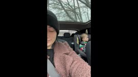 Woman shares hilarious clip of her son swearing by accident while trying to mimic her