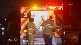 US, Los Angeles: Boyle Heights Officers Pursue Suspect After Shooting