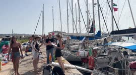 Italian boats depart Sicily to join Gaza-bound Global Sumud Flotilla