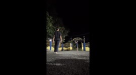 Badminton mishap in Talavera, Nueva Ecija, Philippines