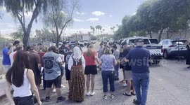 Charlie Kirk supporters gathered to pray in Phoenix, Arizona