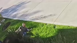 Man Falls Off Roof, Immediately Pops Back Up
