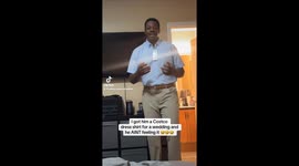 Husband despises Costco shirt his wife bought for him
