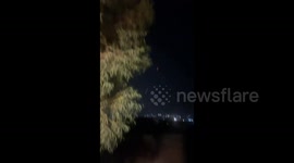 Lebanon: Syrian Army's ground-to-air defenses confront a drone that breached the Syrian-Lebanese borders