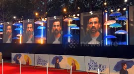 Margot Robbie, Colin Farrell shine at London premiere of 'A Big Bold Beautiful Journey'