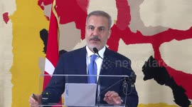 Turkish, Italian foreign ministers hold joint press conference in Rome (2)