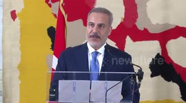 Turkish, Italian foreign ministers hold joint press conference in Rome