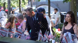 US marks anniversary of 9/11 terror attacks in New York