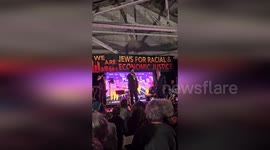US: Zohran Mamdani Speaks At JFREJ Event After Charlie Kirk Shooting