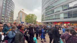UK: Mass Evacuation At Manchester Piccadilly Station After False Fire Alarm