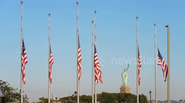 US: Flags lowered to half-staff for Charlie Kirk and 9/11 anniversary in New York