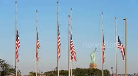 Flags lowered to half-staff for Charlie Kirk and 9/11 anniversary in New York