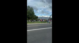 US: Supporters Gather Outside Hospital in Utah After Charlie Kirk’s Fatal Shooting