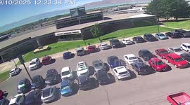 Police probe CCTV of suspected Charlie Kirk shooter fleeing crime scene