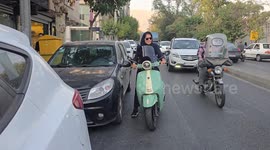 Iran: Women in Tehran push boundaries by riding motorcycles despite restrictions