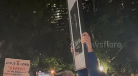 Charlie Kirk vigil, Sydney, Australia