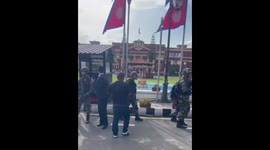 Protesters storm presidential house amid anti-government protest in Kathmandu, Nepal