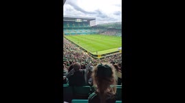 Pitch invaders disrupt Celtic vs Manchester United match in Glasgow, UK